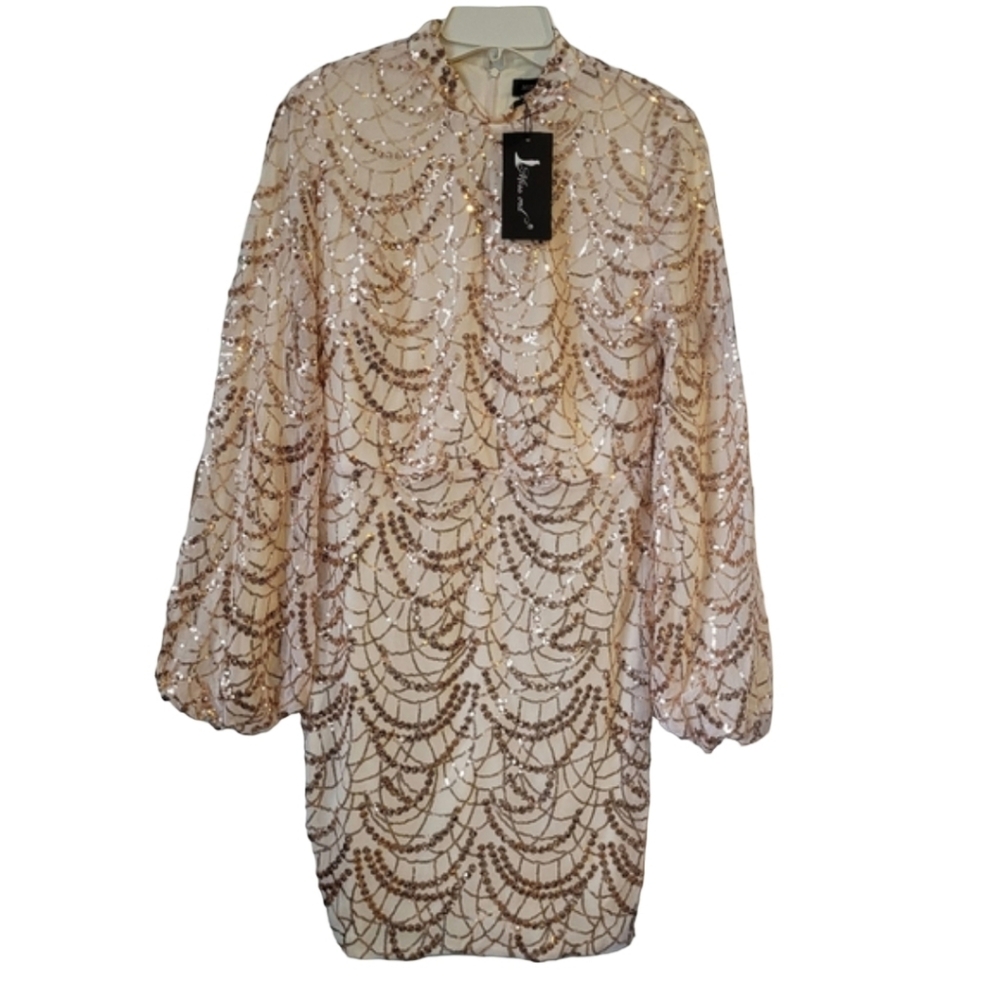 New Miss Ord Shimmering Dress Size XL (12 U.S.)